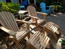 Adirondack Chairs With Leg Rests 1 small