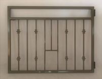 Pet Gate; Wrought Iron Dog/Cat Gate; Steel Stairway Gate; Custom Metal Pet Doors 2 small