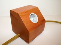 Wood Block Lamps 1 small
