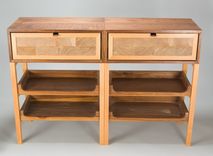 Reclaimed Heart Pine Console Tables 2 small