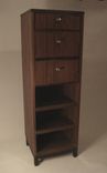 Walnut Storage Cabinets 2 small