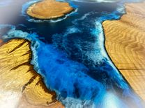 Monterey Cypress Oceanic River Table 4 small