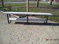 Industrial And Steel Bench Heavy Duty Bench Entryway Bench Hallway Bench Wood And Steel Bench 4 small