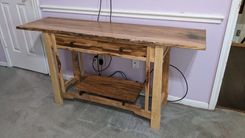 Exquisite Handmade Greene And Greene Side Board Table 2 small