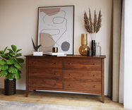 Wooden Bedroom Shaker Dresser 1 small