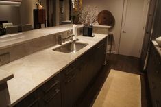 Beautiful Custom Kitchen With Walnut Panels 6 small