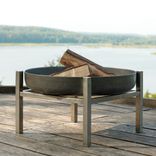 Solid Steel Fire Pit Parnidis Tall 4 small