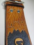 Custom Dog Collar For A Large Dog, With A Handcarved Barnwood Design 3 small