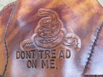 Custom "Don't Tread On Me" Holster 1 small