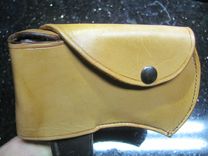 Leather Hatchet Cover Carved With Boy Scouts Of America Logo 5 small