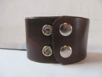Your Logo Or Design On A Leather Wrist Cuff 4 small