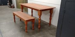 Stained White Oak Farm Tables 1 small