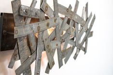 Wine Barrel Ring Vanity Light Or Sconce - Labello - Made From Retired California Wine Barrels 2 small