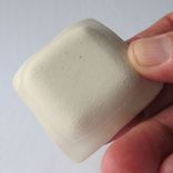 Handmade Stoneware Trinket Dish With Carved Pattern 3 small