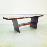 Walnut Slab Table/Bench 3 small