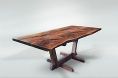Nakashima Style Live Edge Dining Table 1 small