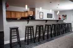 Black Modern Bar Stools 2 small