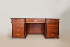 Neo-Classical Mahogany Desk 1 small