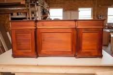 Neo-Classical Mahogany Desk 6 small