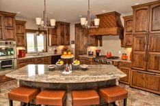 Traditional Hickory Kitchen 3 small