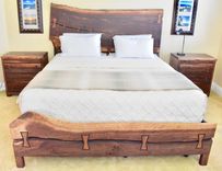 Live Edge Walnut Bed Set 1 small