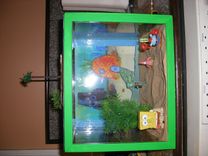 Sponge Bob Bikini Island 5 Gallon Aquarium 2 small