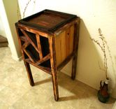 Reclaimed Wood Box Cabinet 2 small