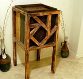 Reclaimed Wood Box Cabinet 1 small