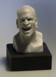 Miniature Action Figure Head Sculpts 4 small