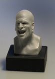 Miniature Action Figure Head Sculpts 3 small
