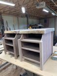 Live Edge Walnut end tables or night stands 2 small