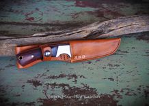 Custom Leather Knife Sheaths Made To Fit Your Knife. 3 small