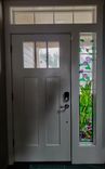 Stained Glass Sidelight - Morning Glory 2 small