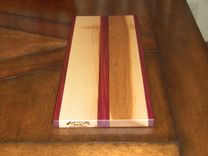 Maple And Purpleheart Cutting Board 1 small