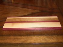 Maple And Purpleheart Cutting Board 2 small