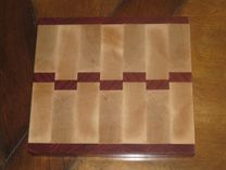 Maple And Purpleheart Cutting Boards For Benefit Auction 4 small