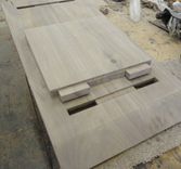 Walnut Coffee Or Cocktail Table 4 small