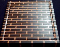 Black Walnut & Maple Brick Style Cutting Board 1 small