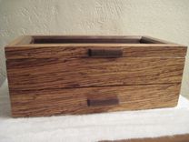 Zebra Wood Watchbox 4 small