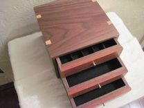 Three Drawer Jewelry Chest 3 small
