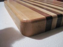 Maple & Black Walnut Face Grain Cutting Board 1 small