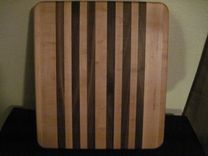 Maple & Black Walnut Face Grain Cutting Board 2 small