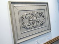 Relief Carved Classic Limestone Backsplash Decorative Tile Insert 3 small