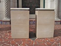 Stingray Shagreen Occassional Tables 3 small