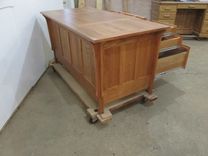 Mission Style Office Desk, Quarter Sawed Whito Oak, Walnut, Cherry 3 small