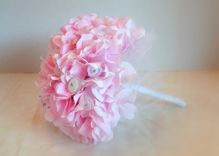 Hydrangea And Pink Buttons Bridal Bouquet 1 small