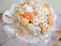 Custom Bridal Bouquet Package With Buttons 5 small