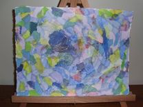 Sea Glass Swirl Collage 2 small