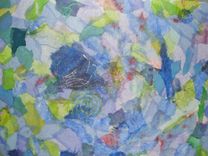 Sea Glass Swirl Collage 3 small