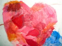 Hearts Collage "I Love You'' 4 small